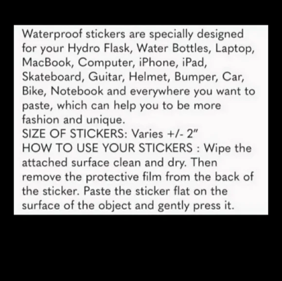 10/$10 GOTHIC PASTEL waterproof sticker Bunny Teacup - Picture 3 of 7